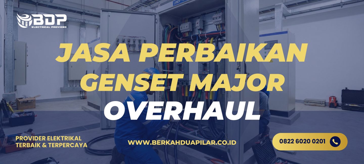 Jasa Perbaikan Genset Major Overhaul