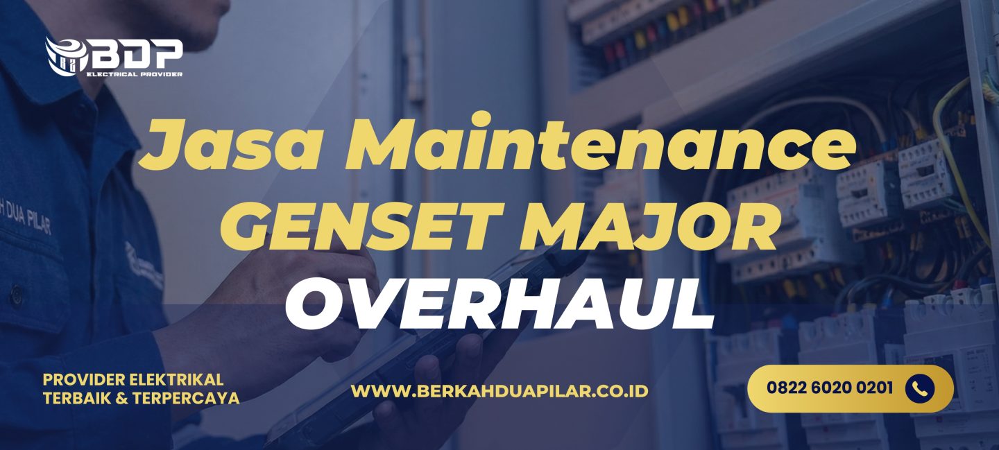 Jasa Maintenance Genset Major Overhaul