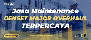 Jasa Maintenance Genset Major Overhaul