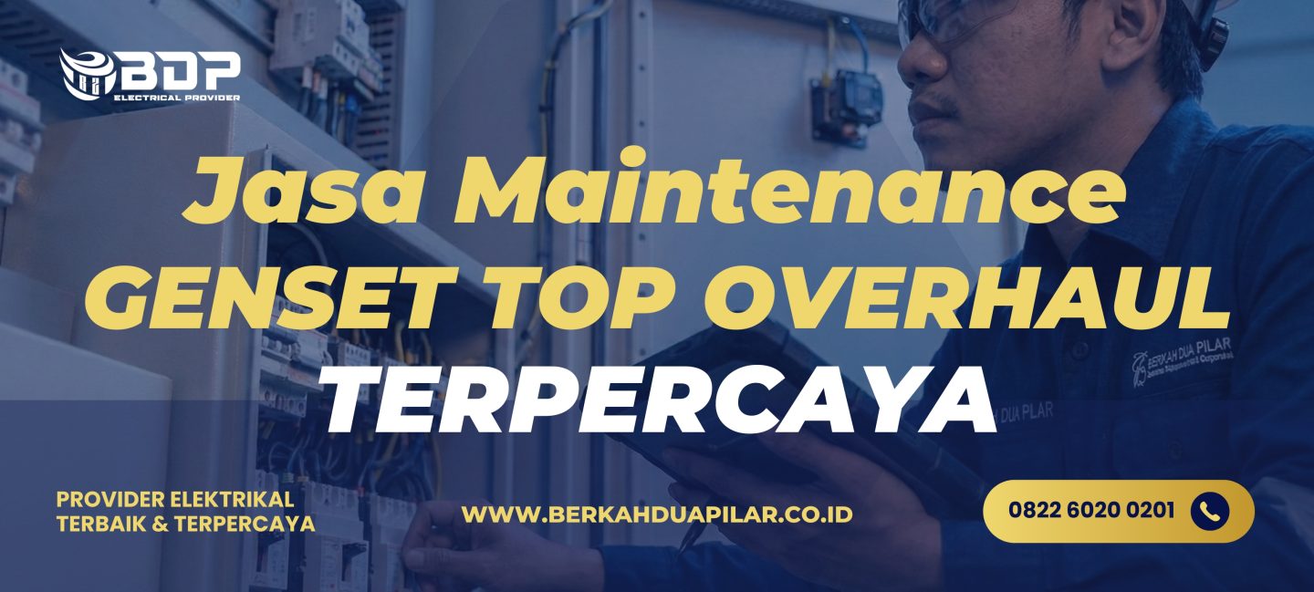 Jasa Maintenance Genset Top Overhaul