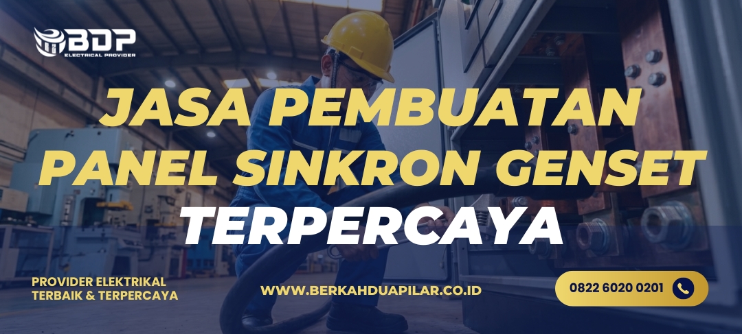 Jasa Pembuatan Panel Sinkron Genset
