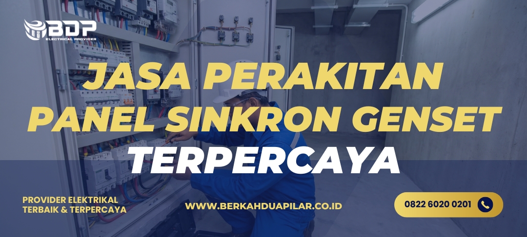 Jasa Perakitan Panel Sinkron Genset