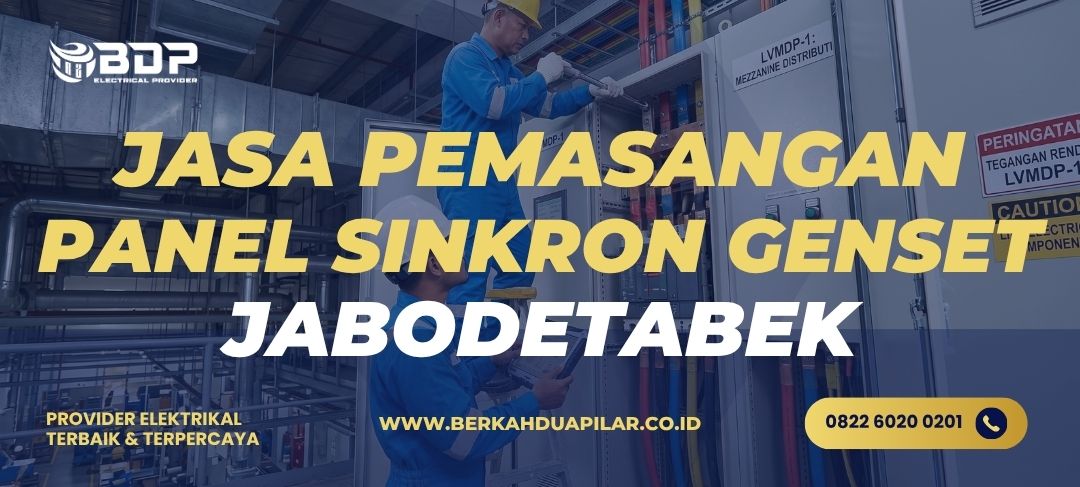 Jasa Pemasangan Panel Sinkron Genset Jabodetabek
